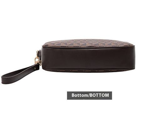 All-matching Printed Clutch Personalized Business Hand-held Bag Clip Wallet