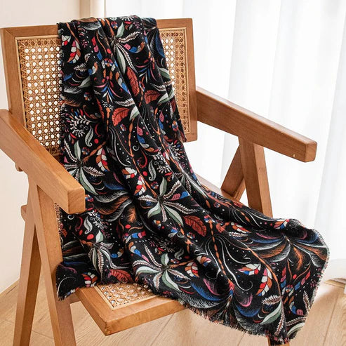 Autumn And Winter Cashmere Feel Scarf Women's All-match Atmosphere High Sense