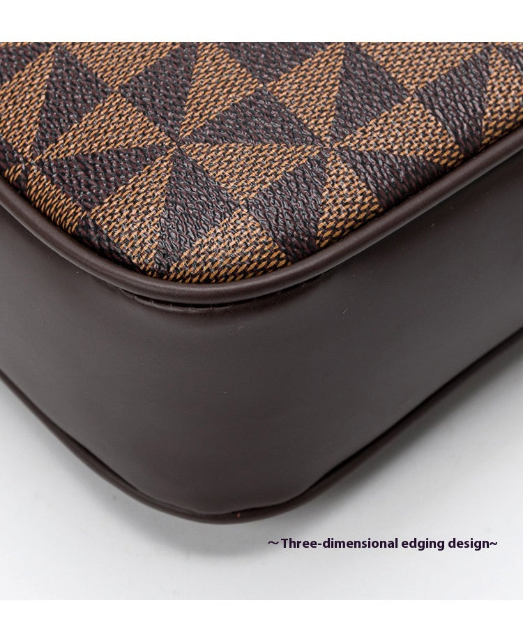 All-matching Printed Clutch Personalized Business Hand-held Bag Clip Wallet