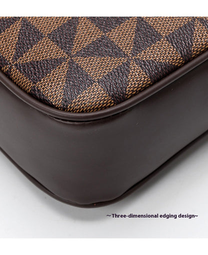All-matching Printed Clutch Personalized Business Hand-held Bag Clip Wallet