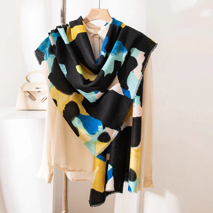 Autumn And Winter Cashmere Scarf Women's All-match Atmosphere High Sens