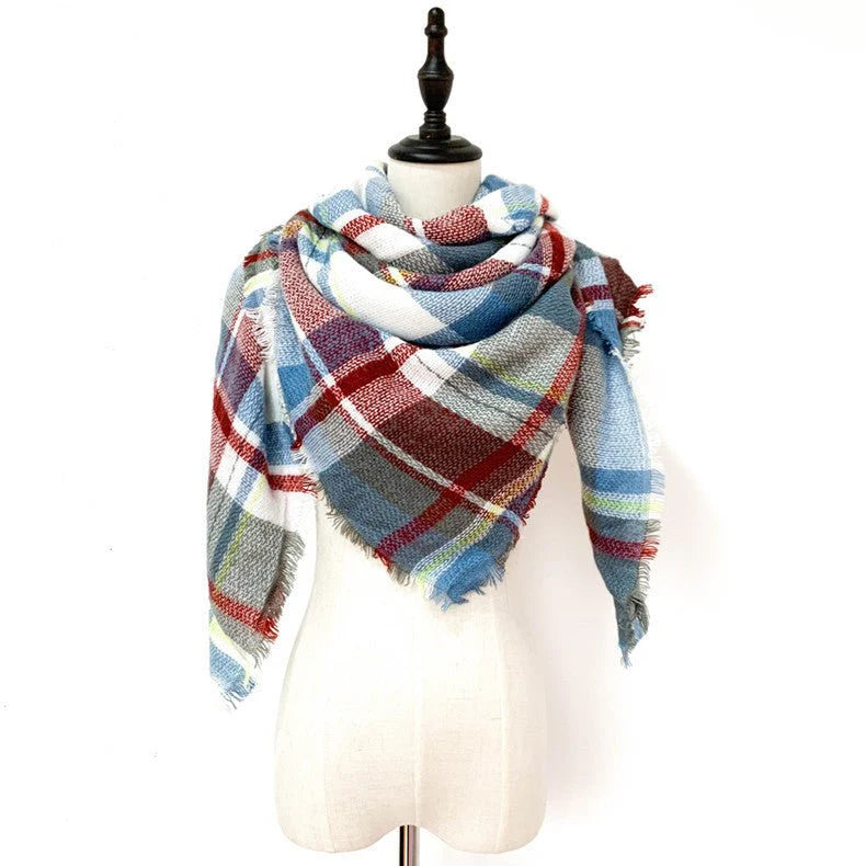 Square Blanket Talma Scarf Women's Neck Warmer Plus-sized Size Talma 140x135 to 175 cm
