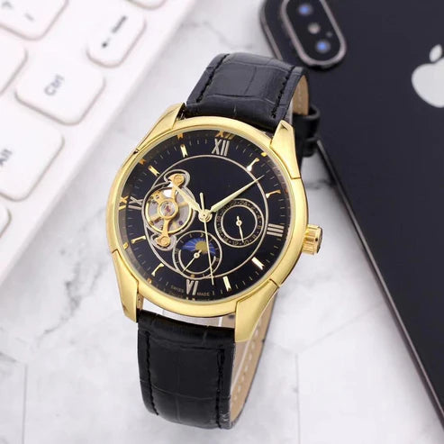 Mechanical leather Watches