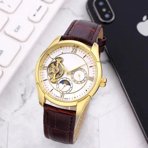 Mechanical leather Watches