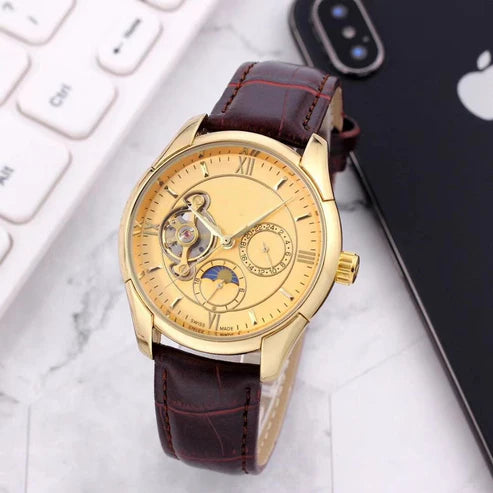 Mechanical leather Watches