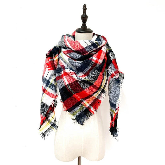 Square Blanket Talma Scarf Women's Neck Warmer Plus-sized Size Talma 140x135 to 175 cm